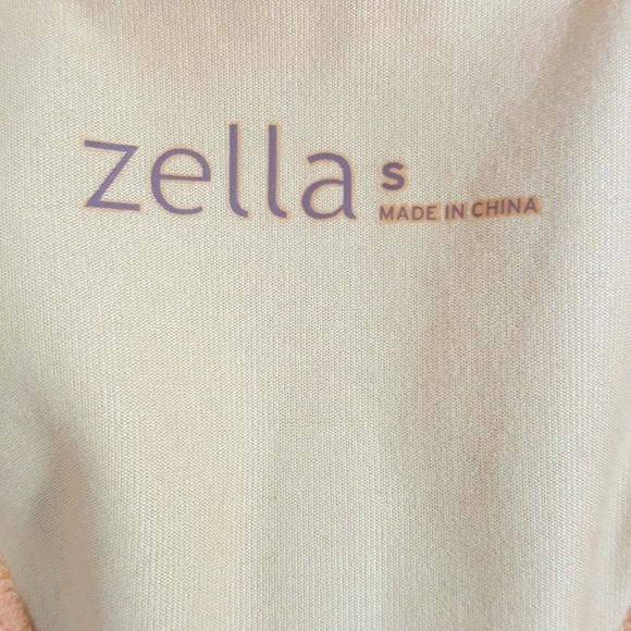 Zella Womens Small Athletic Activewear Racerback Tank Top Orange - Picture 5 of 5